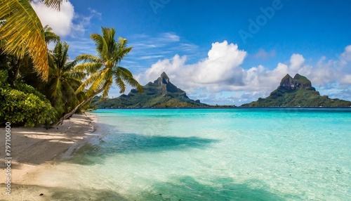 summer vacation on bora bora french polynesia