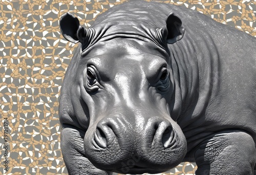 'hippopotamus skin Close Background Pattern Abstract Texture Water Nature Art Animal Wildlife Enamel Material Wild animals Grease Surface Brown Detail'