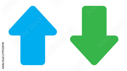 up and down arrow icon