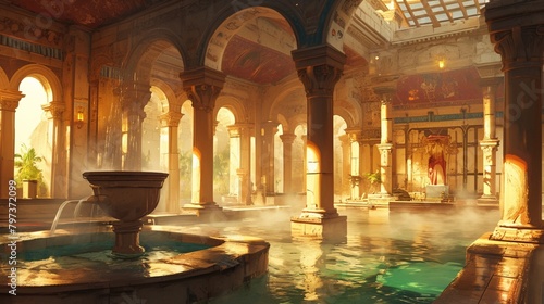 古代ローマ、公衆浴場5