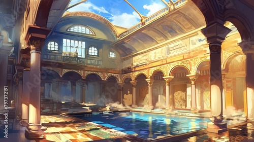 古代ローマ、公衆浴場2