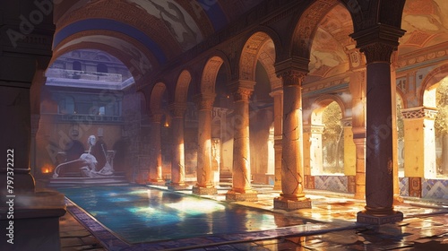 古代ローマ、公衆浴場11