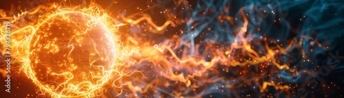 Fireball, A blazing sphere of energy