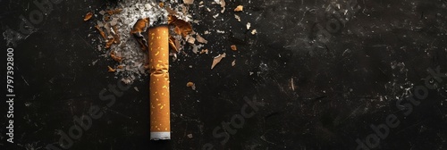world no tobacco day background concept. copy space 