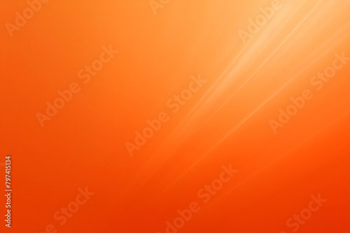 Fondo degradado naranja con brillo de foco en el centro y borde de viñeta. Plantilla de sitio web de presentación.