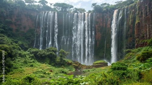  "Victoria Falls in Zambia and Zimbabwe"