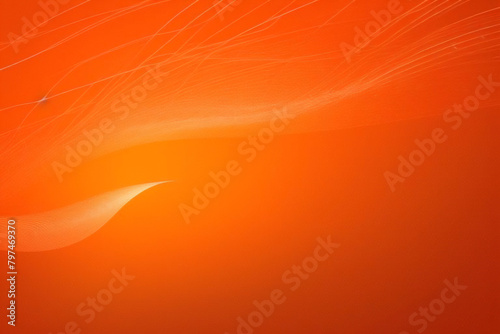 Patrón de ondas curvas en contraste naranja y blanco. Fondo ondulado corporativo abstracto con círculos. Diseño de pancartas vectoriales