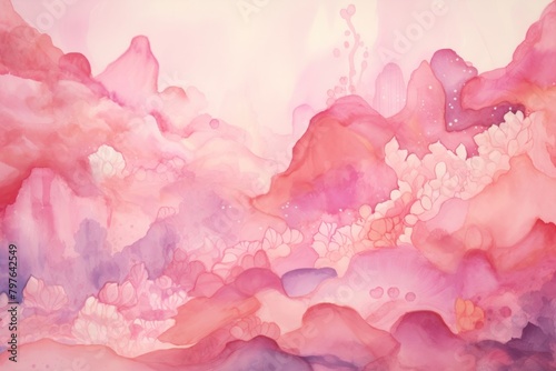 Backgrounds painting petal pink.