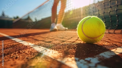 Photo of playing tennis.