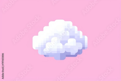 Cloud pixel ammunition pixelated outdoors.