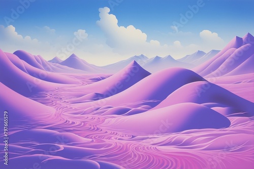 Lavender hills backgrounds landscape outdoors.