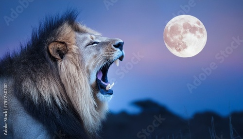 portrait of a lion lion, animal, mane, wild, wildlife, zoo, king, nature moon