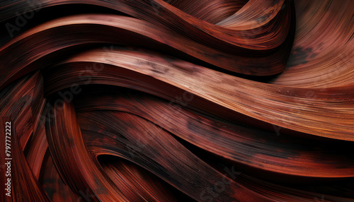 rich dark mahogany wood texture swirling pattern for sophisticated background