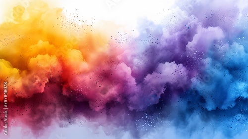 Colorful gradient fluid flow smoke in mesh colorful ink, abstract background with the colorful mesh color, modern background in gradients color smoke of the texture