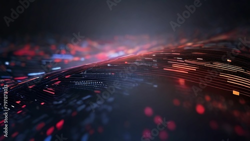 Coding digital format abstract background