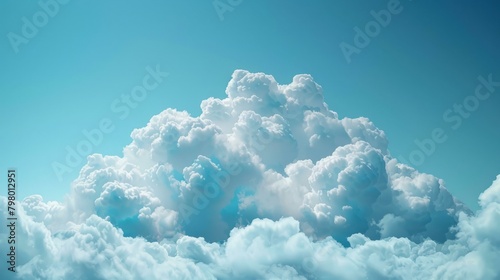 b'Cumulus cloud'