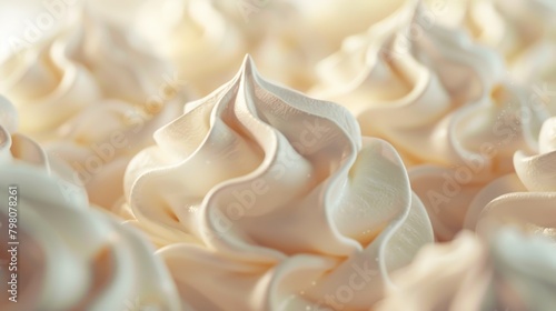 Close-up of a cake with white frosting, perfect for bakery or dessert concepts