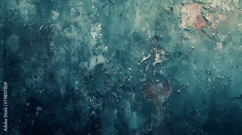 b'Blue grunge texture background'