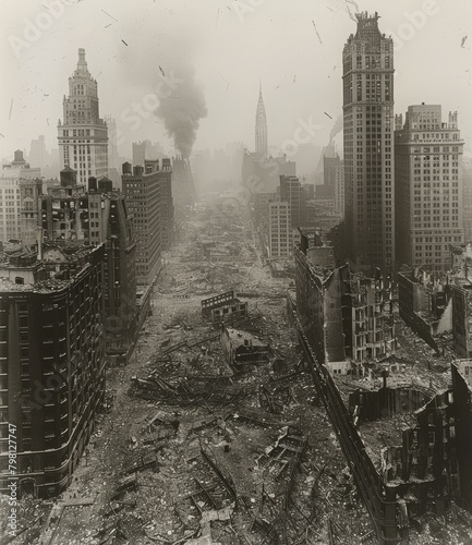 Chicago after the Great Fire of 1871