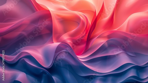 b'Colorful abstract background with soft folds'