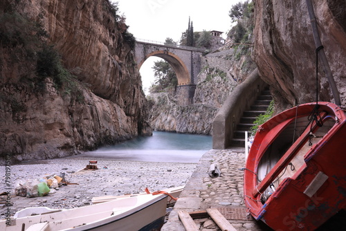 furore fjord amalfi coast, italy