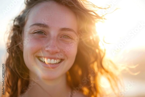Sun-kissed and Radiant: The Joyful Glow of (Person's Name)