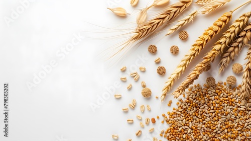 Grain and cereal composition