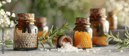 D Rendered Homeopathic Remedies A Holistic Approach to Healthcare