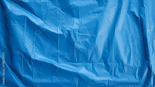Blue utility tarp background