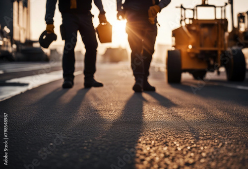 workers construction road asphalt pictures blurred industry men work repair equipment pavement highway street machine paving renewal compactor vibration vehicle
