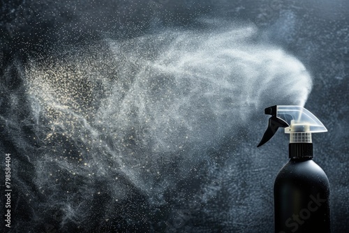 Sanitizer spray, hygiene essential. Kills germs