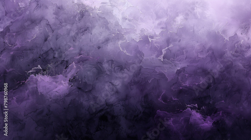 Lavender purple and charcoal grey, abstract background, styled for moody contrast and a mysterious ambiance