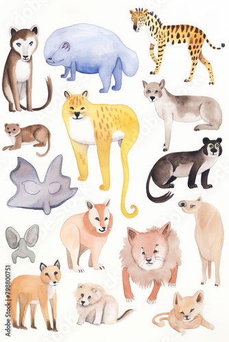 mammals, diverse mammals