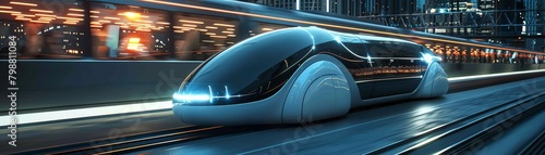 Futuristic transportation system enhanced with nanotechnology for improved durability and efficiency