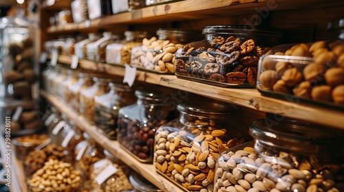 As you enter, the inviting aroma of freshly roasted nuts fills the air, tantalizing your senses and whetting your appetite. Take a moment to explore our carefully curated displays, where rows of glass
