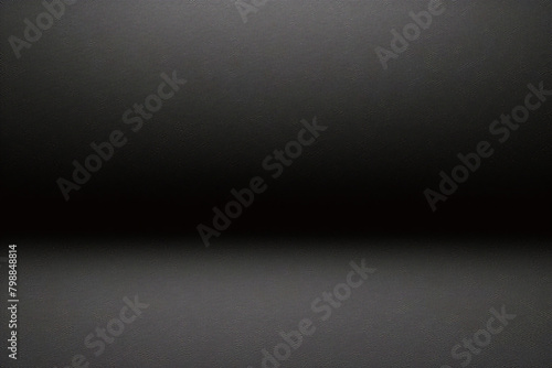 Schwarzer abstrakter Hintergrund. Dunkle Felsstruktur. Schwarzer Steinhintergrund mit Kopierraum für Design. Webbanner. Breit. Panorama.