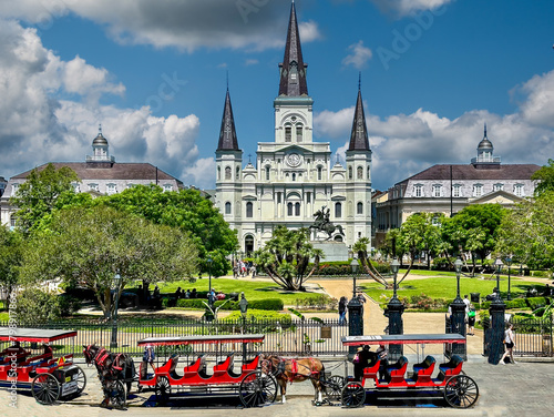 St Louis Cathedral Jackson Square New Oleans