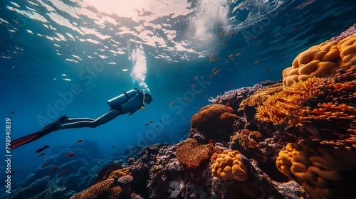 Aquatic Reverie: Exploring Underwater Worlds