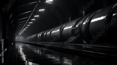 big pipe in the tunnel