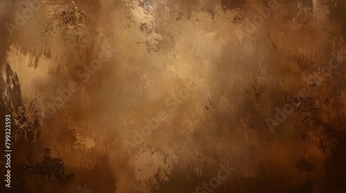 Abstract textured backdrop with rich brown and golden hues. Suitable for luxury design, sophisticated wallpaper, or creative background with copy space