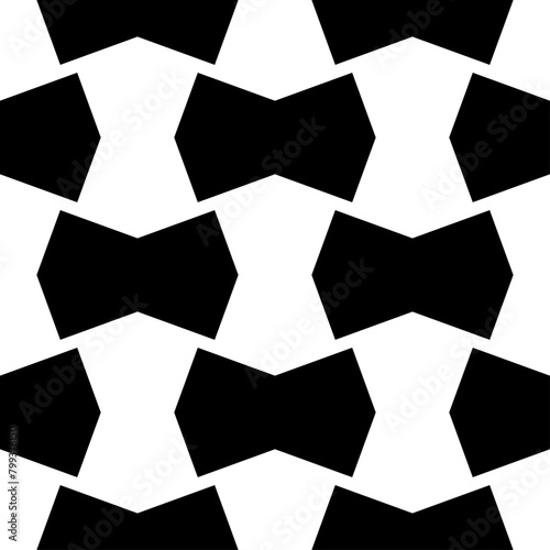 Geometric ornament. Octagons wallpaper. Blocks background. Polygons backdrop. Mosaic motif. Digital paper, textile print, web designing, abstract. Seamless surface pattern design. Vector artwork.