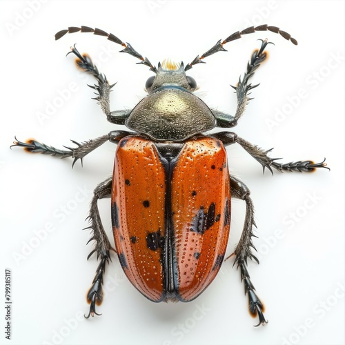A detailed photo of a Jewel Beetle