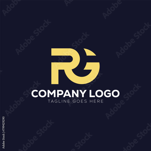 RG Logo GR Logo .Memorable, unique and legible design.