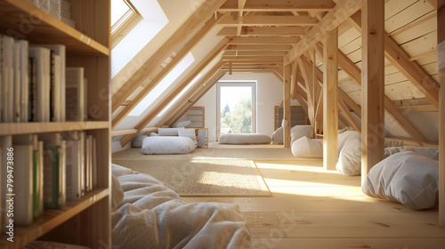 Insulated Attic: Optimized for Energy Efficiency and Maximizing Space