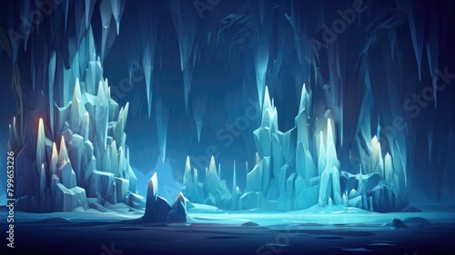 Ethereal Abyssal Ice Cavern