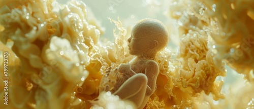 Create a documentary film that includes ultrasound footage and animations to explore the science of fetal development