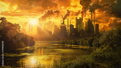 Imagine a dystopian future where natural resources are rationed based on individual carbon footprints, leading to social upheaval and rebellion.