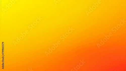 A striking gradient from neon yellow to bright orange