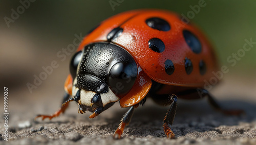 ladybug beautiful view 