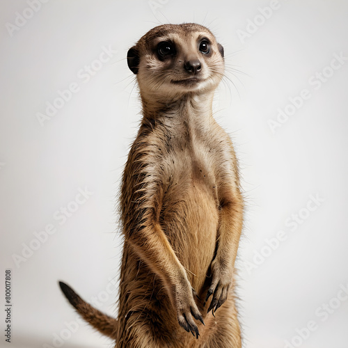 meerkat standing on the ground